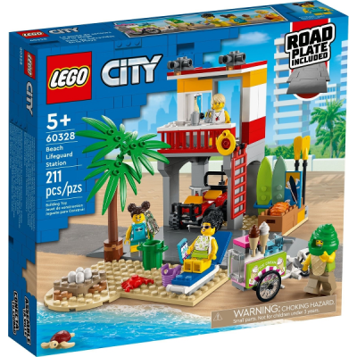 LEGO CITY Le poste de secours de la plage 2022